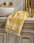 The Denizli Sultana Diamond Peshtemal Buttercream Yellow