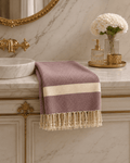 The Denizli Sultana Diamond Peshtemal Plum Mauve
