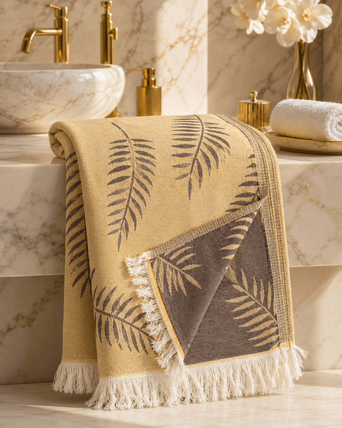 Saray Jacquard Sultana Gold