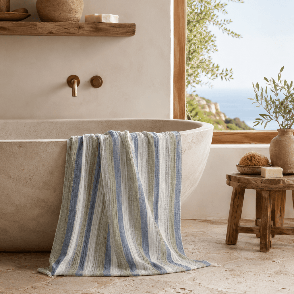 Aurelia Coast Muslin OEKO-TEX® Bath Towell