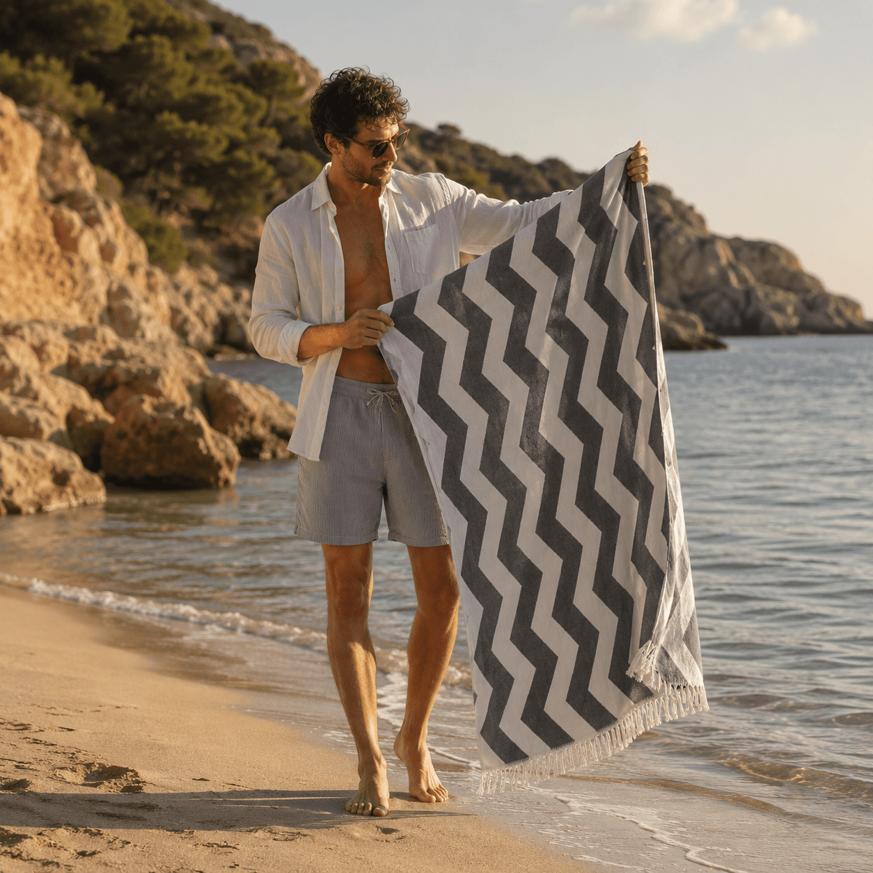 Assos Chevron Premium Jacquard Peshtemal OEKO-TEX®