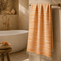 Coastal Current Premium Jacquard Peshtemal OEKO-TEX® Beach Towel