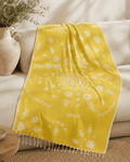 Medallion Jacquard Sun Yellow