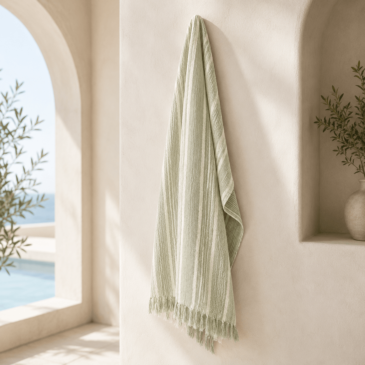 Milos Loom Muslin OEKO-TEX® Bath Towell