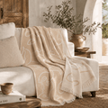 Siluet Jacquared OEKO-TEX® Certified Bed Throw