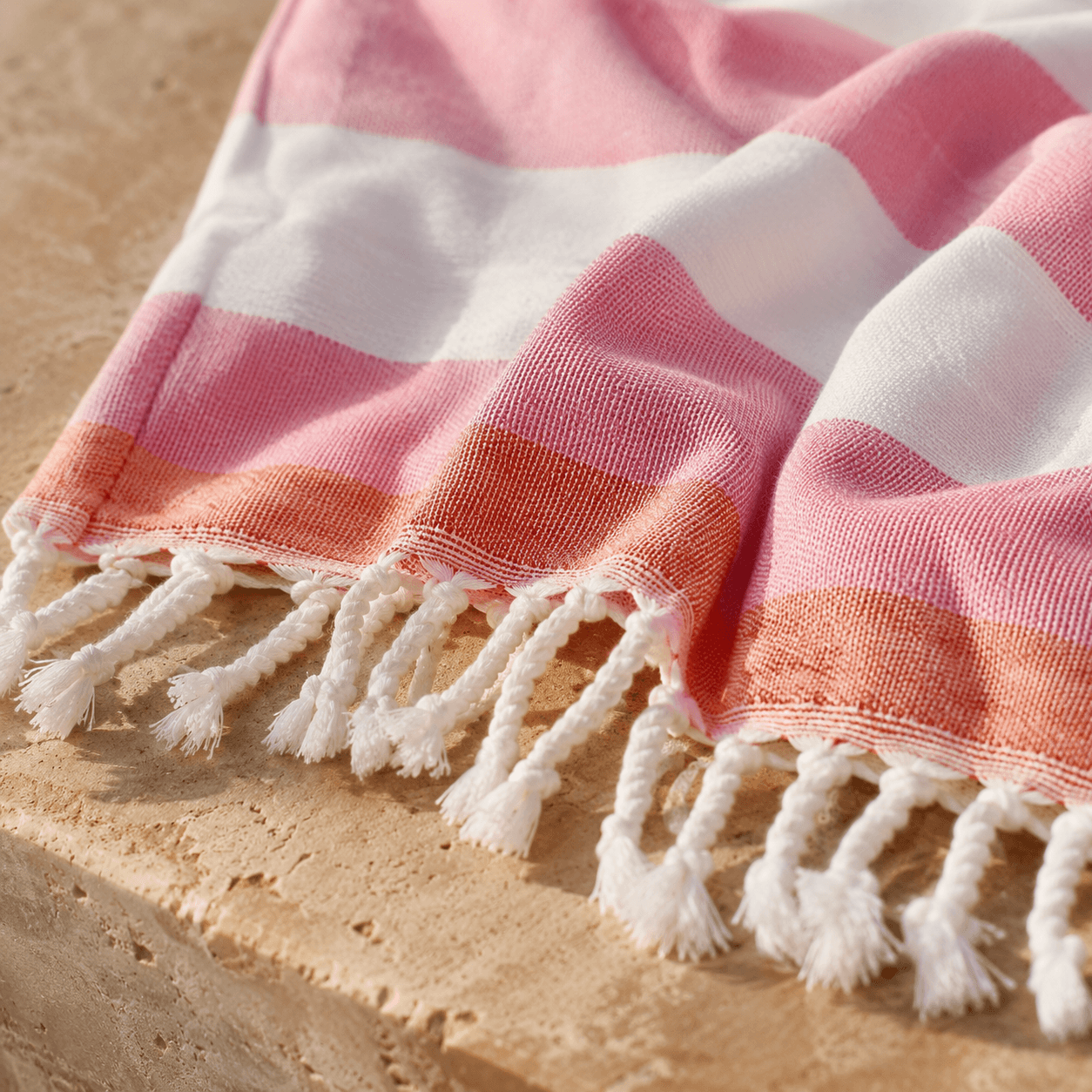 Riviera Stripe Terry OEKO-TEX® Bath Towell