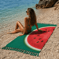 Watermelon Splash Jacquard Towel