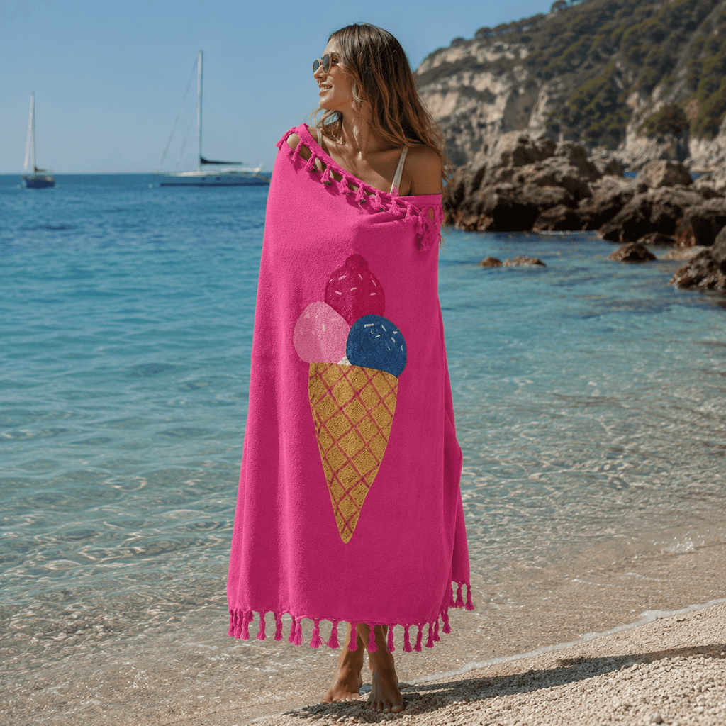 Gelato Pop Jacquard Towel