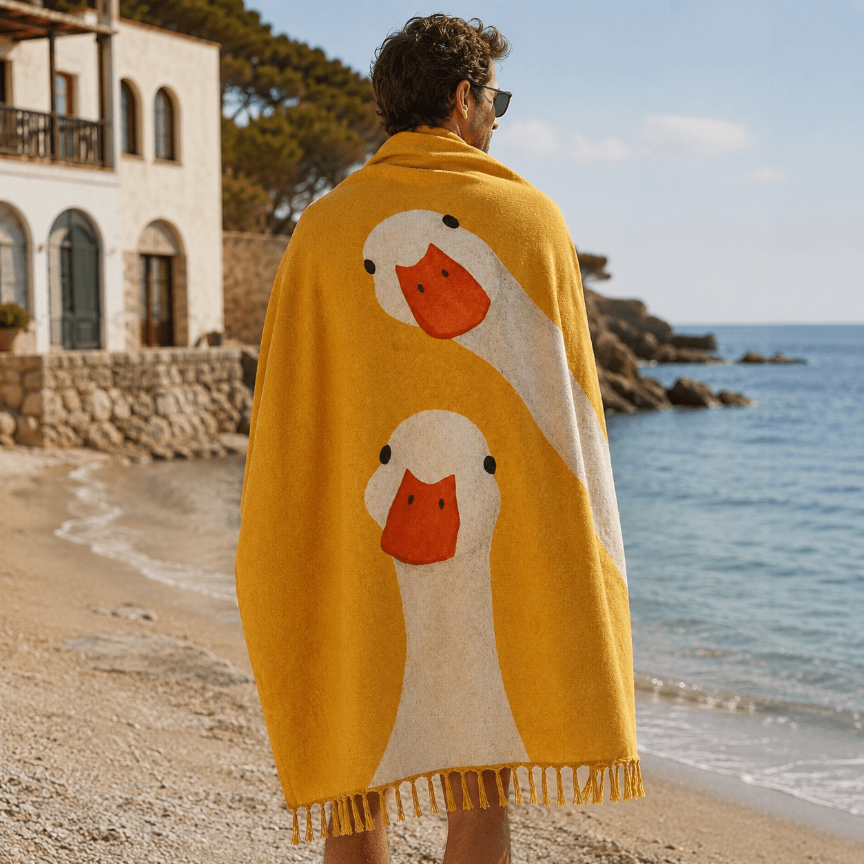 Sunny Goose Jacquard Towel