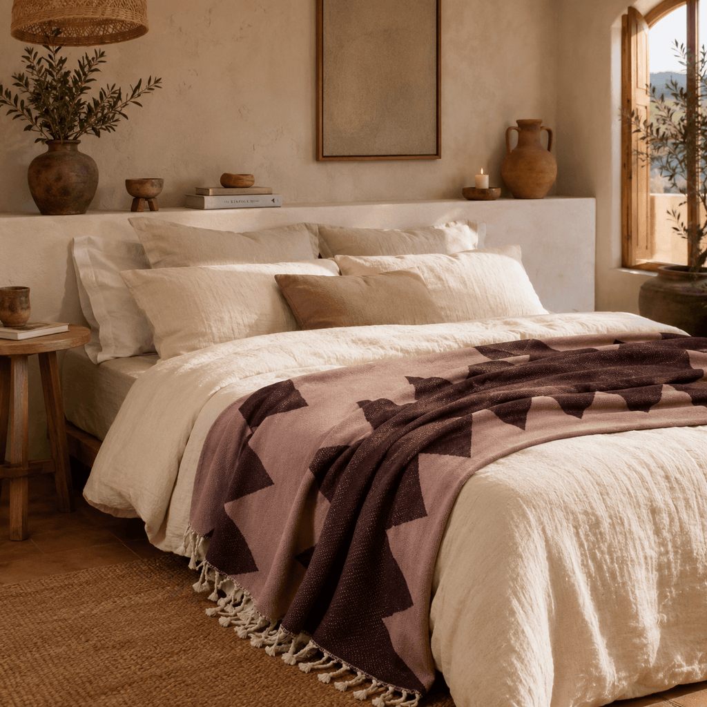 Lykia Jacquard OEKO-TEX® Certified Bed Throw