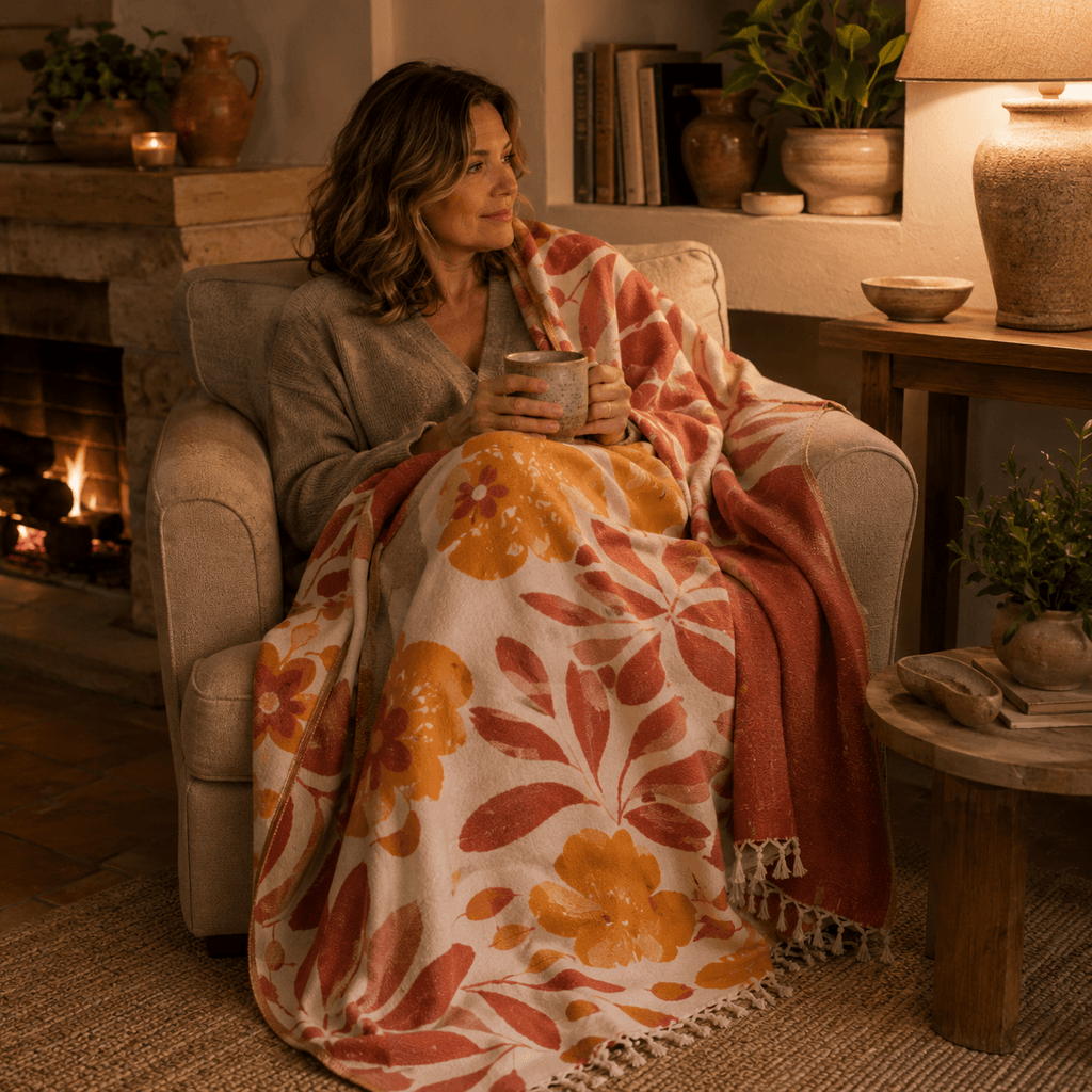 Caria Jacquard OEKO-TEX® Certified Bed Throw
