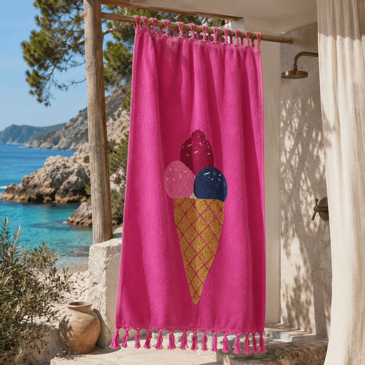 Gelato Pop Jacquard Towel