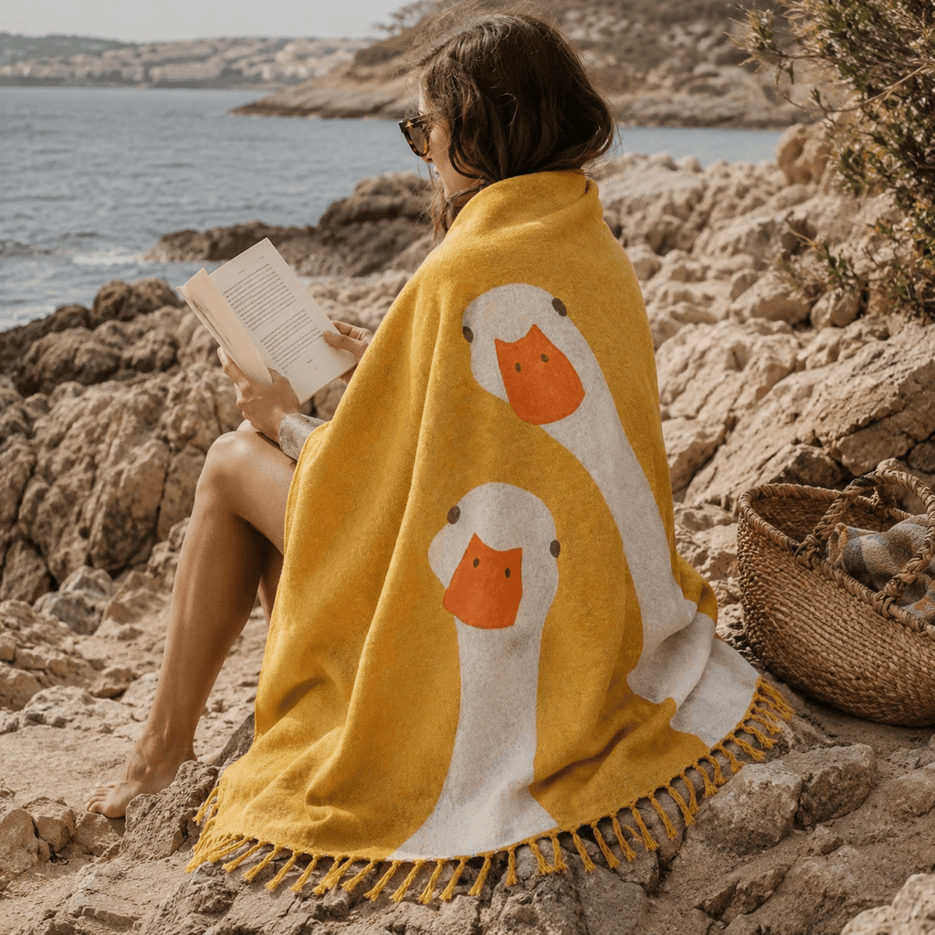 Sunny Goose Jacquard Towel