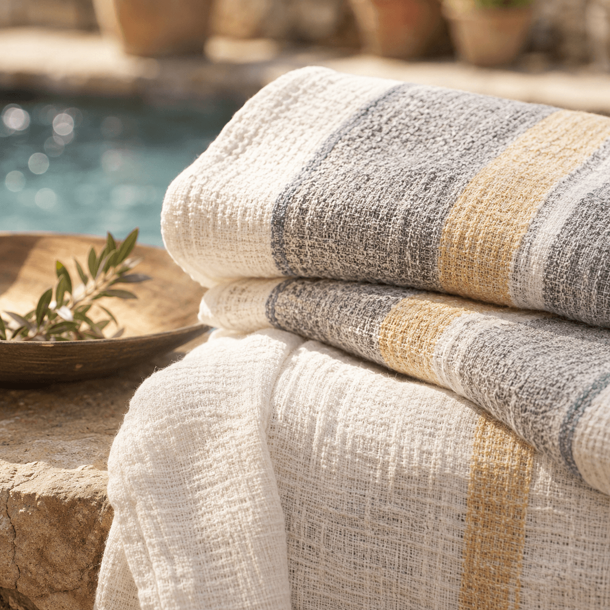 Elara Air Muslin OEKO-TEX® Bath Towell
