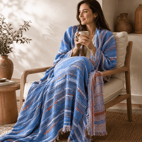 Aegea Muslin OEKO-TEX® Certified Bed Throw