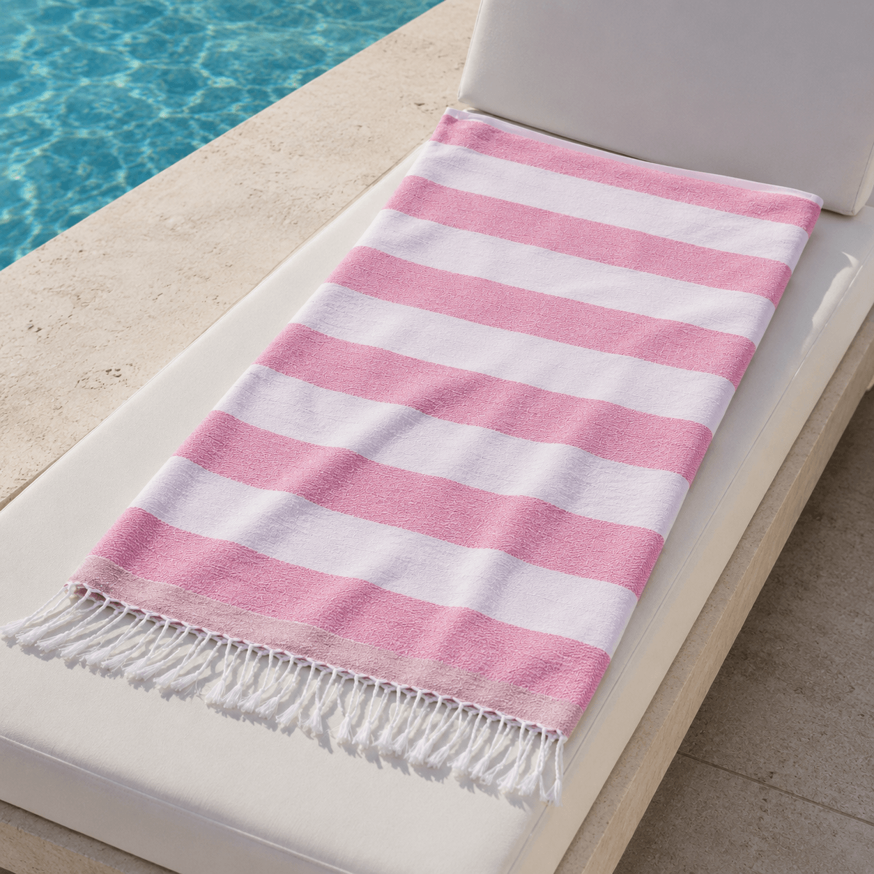 Riviera Stripe Terry OEKO-TEX® Bath Towell