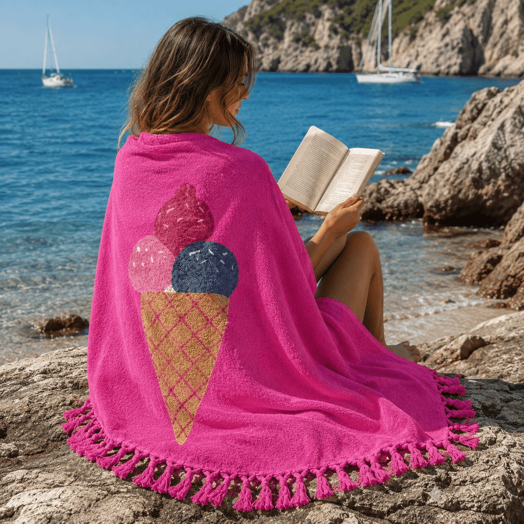 Gelato Pop Jacquard Towel