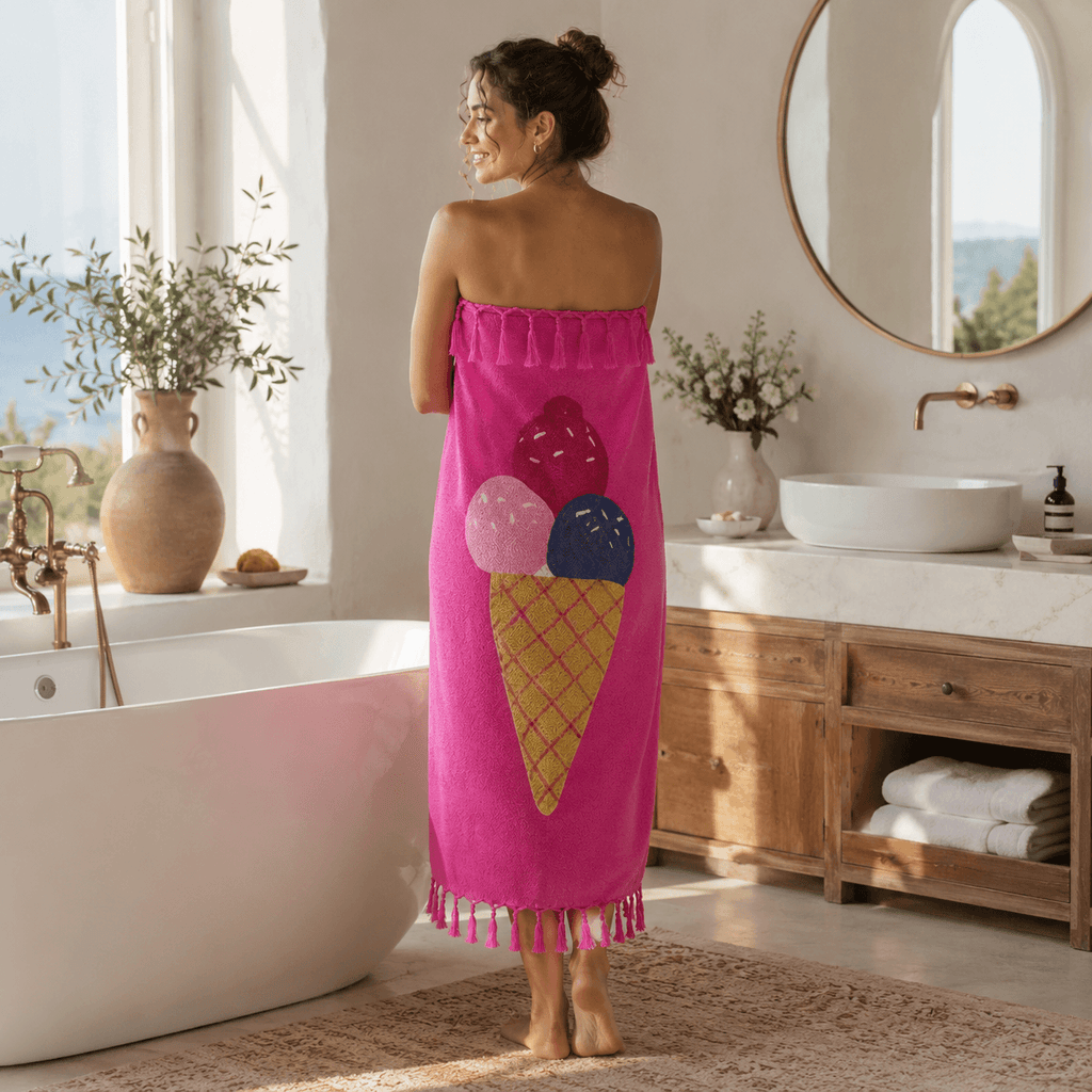 Gelato Pop Jacquard Towel
