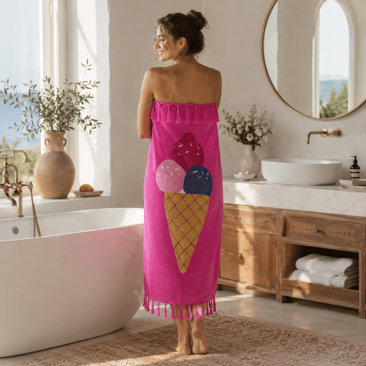 Gelato Pop Jacquard Towel