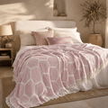 Knidos Jacquared OEKO-TEX® Certified Bed Throw