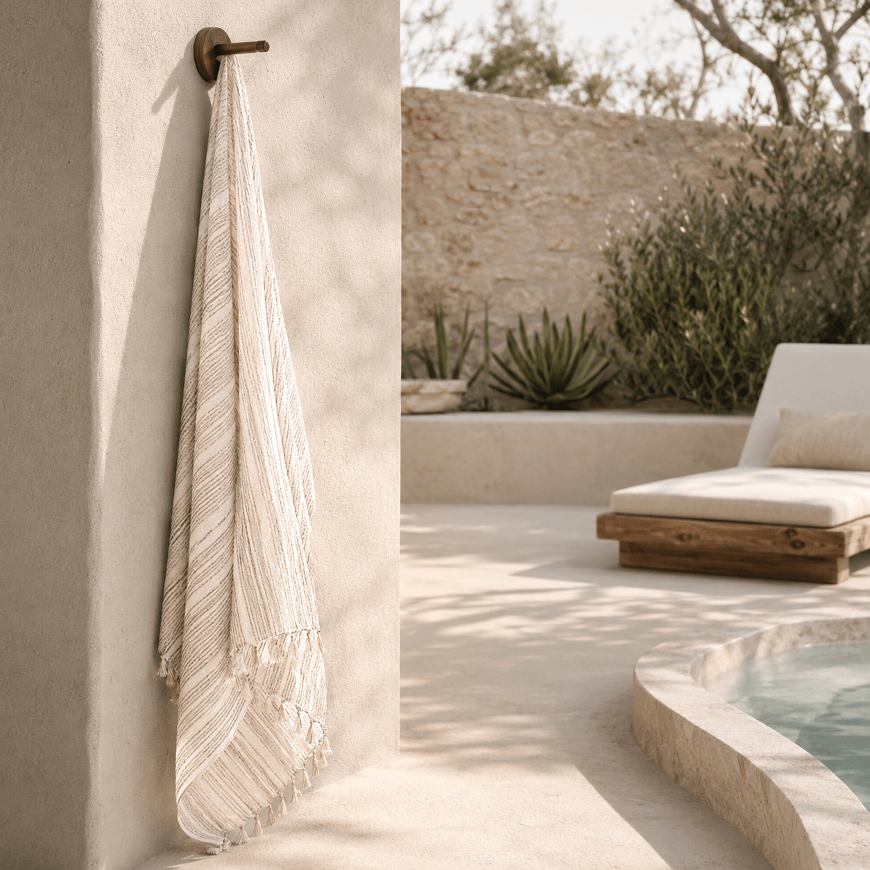 Milos Loom Muslin OEKO-TEX® Bath Towell