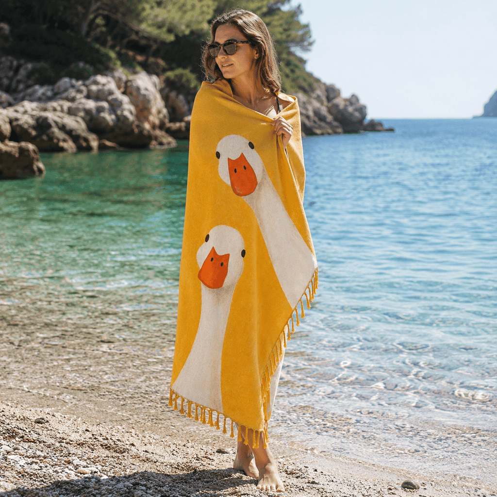 Sunny Goose Jacquard Towel