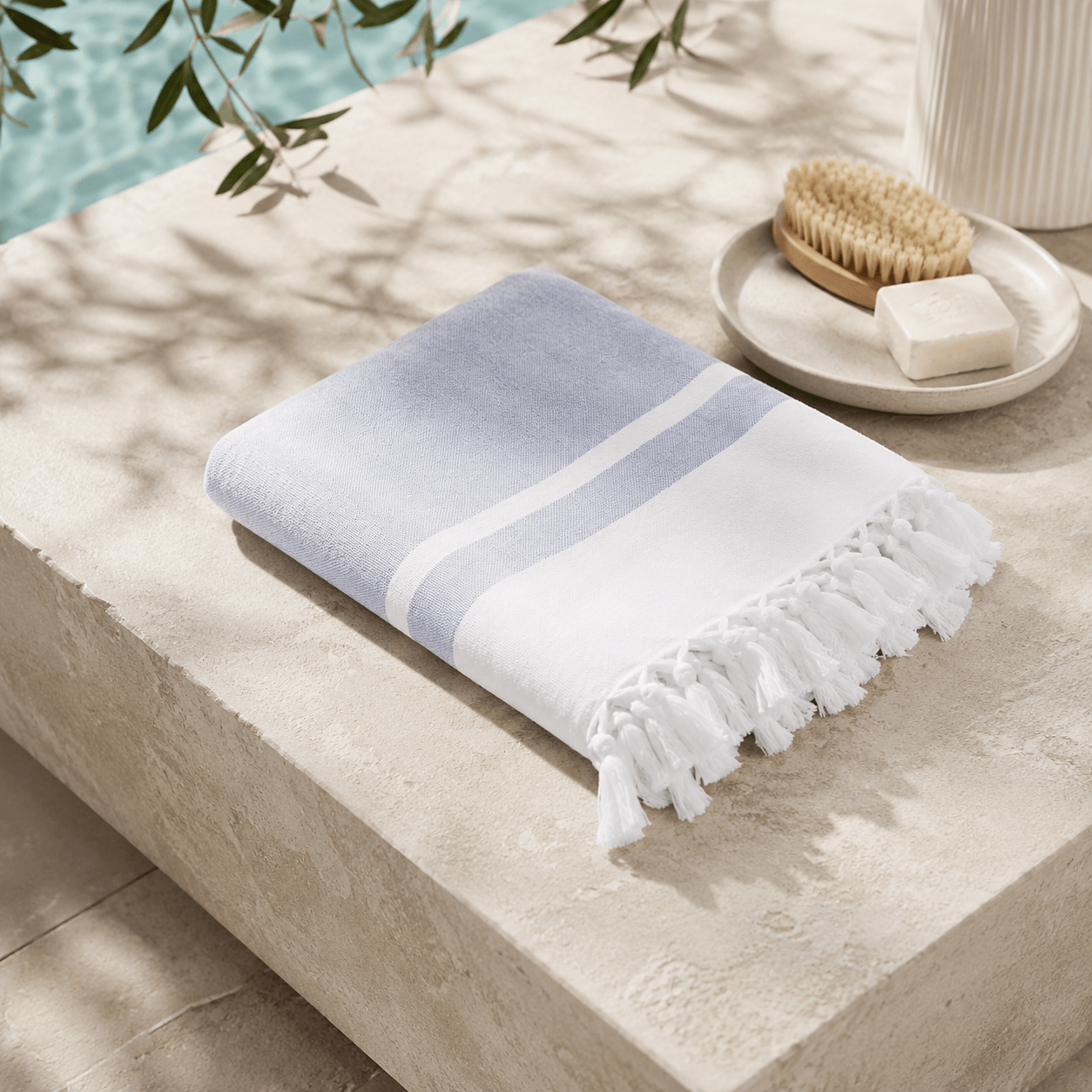 Paros Terry OEKO-TEX® Bath Towell