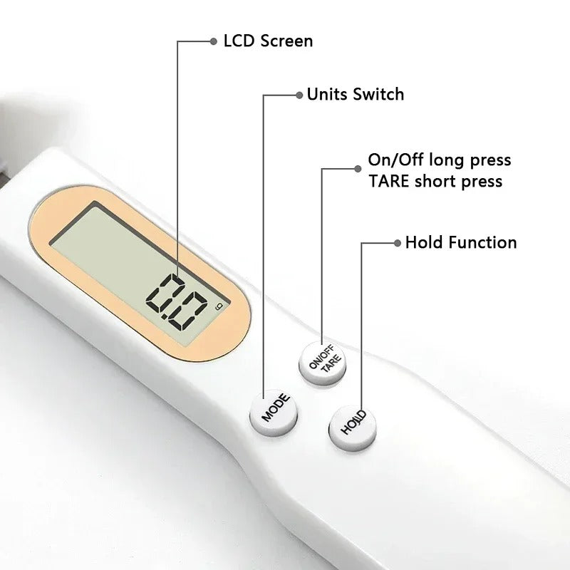 DigiSpoon™  Precision Kitchen Scale