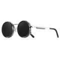 NovaTint ™ Polarized Adjustable Dimming ND9 Round Sunglasses