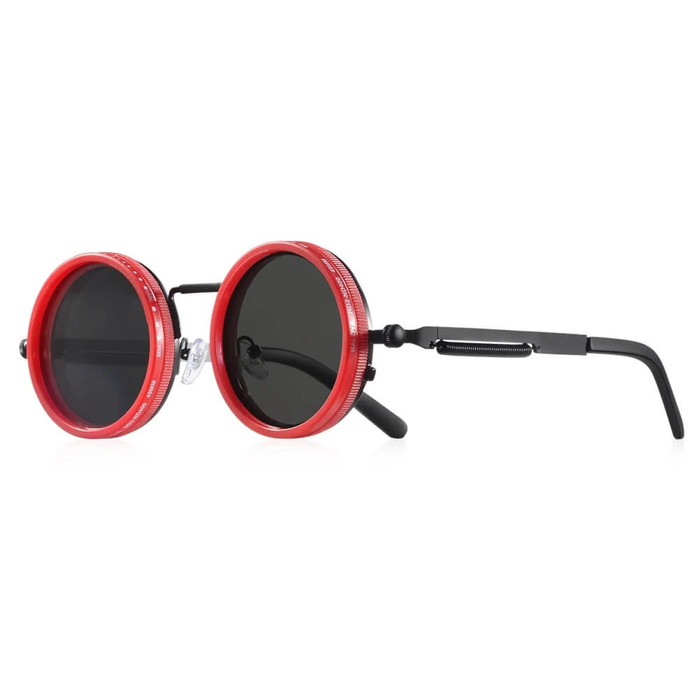 NovaTint ™ Polarized Adjustable Dimming ND9 Round Sunglasses